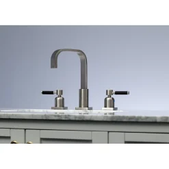 Outlet Fauceture FSC8968DKL 8-Inch Widespread Bathroom Faucet in Brushed Nickel 8
