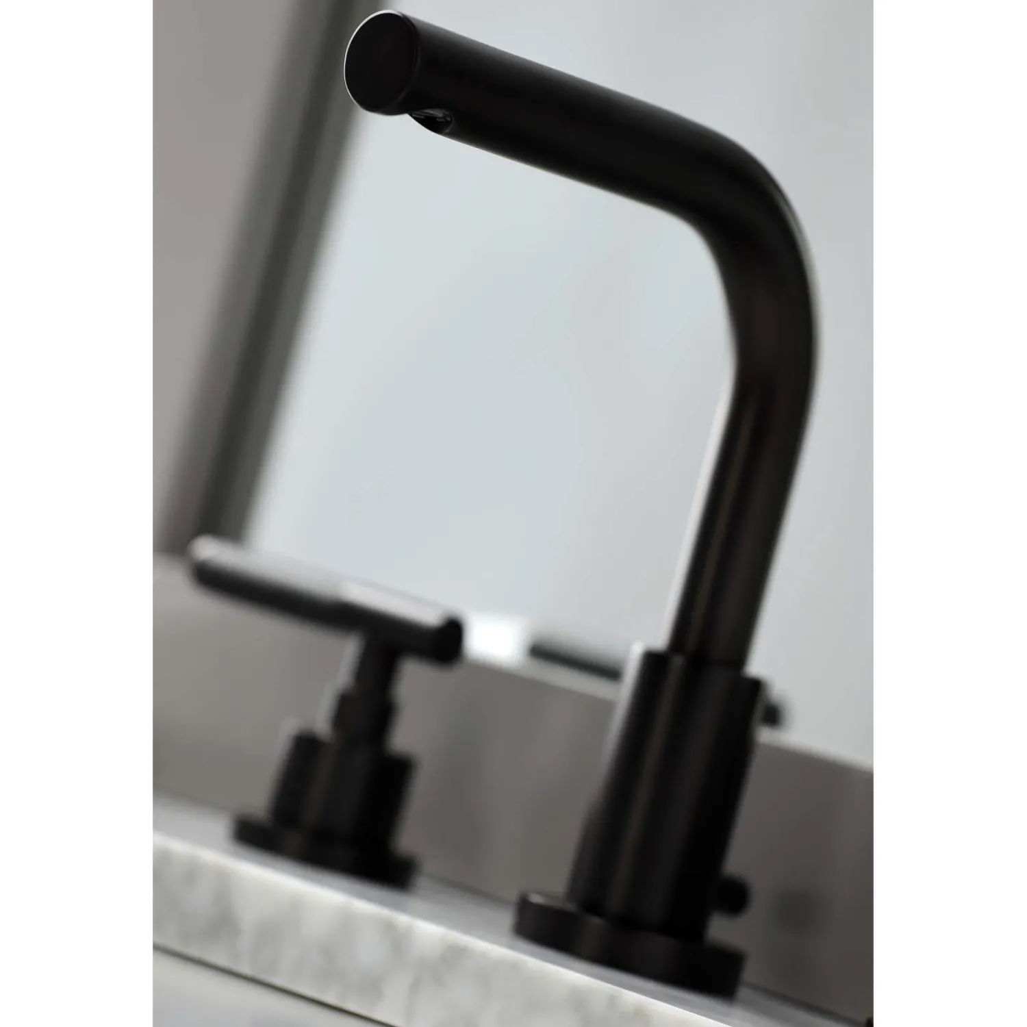 Sale Fauceture FSC895XCKL-P Kaiser Widespread Bathroom Faucet with Brass Pop-Up 8" Widespread