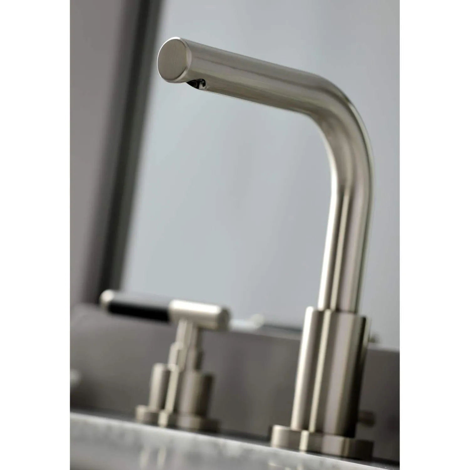Sale Fauceture FSC895XCKL-P Kaiser Widespread Bathroom Faucet with Brass Pop-Up 8" Widespread