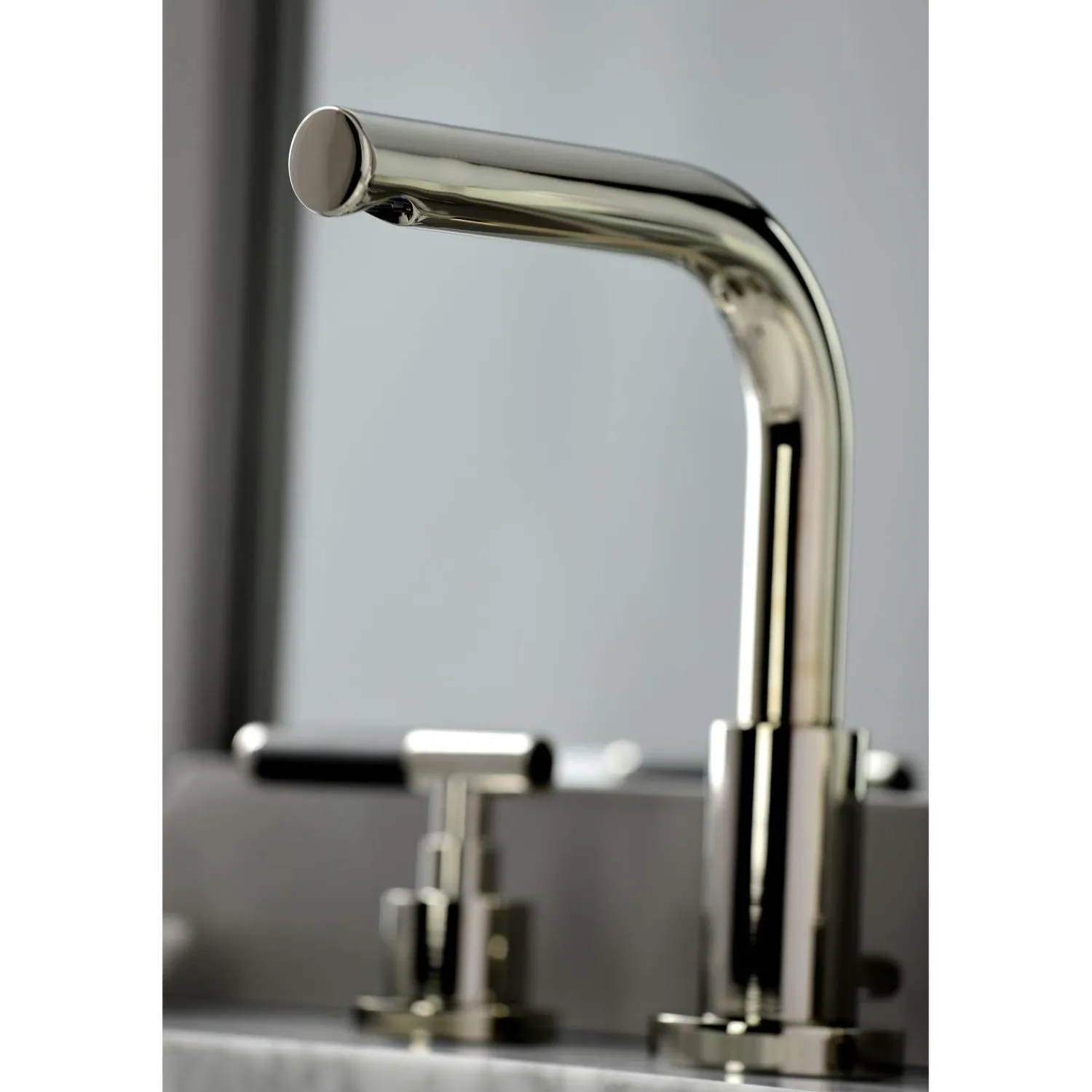 Sale Fauceture FSC895XCKL-P Kaiser Widespread Bathroom Faucet with Brass Pop-Up 8" Widespread