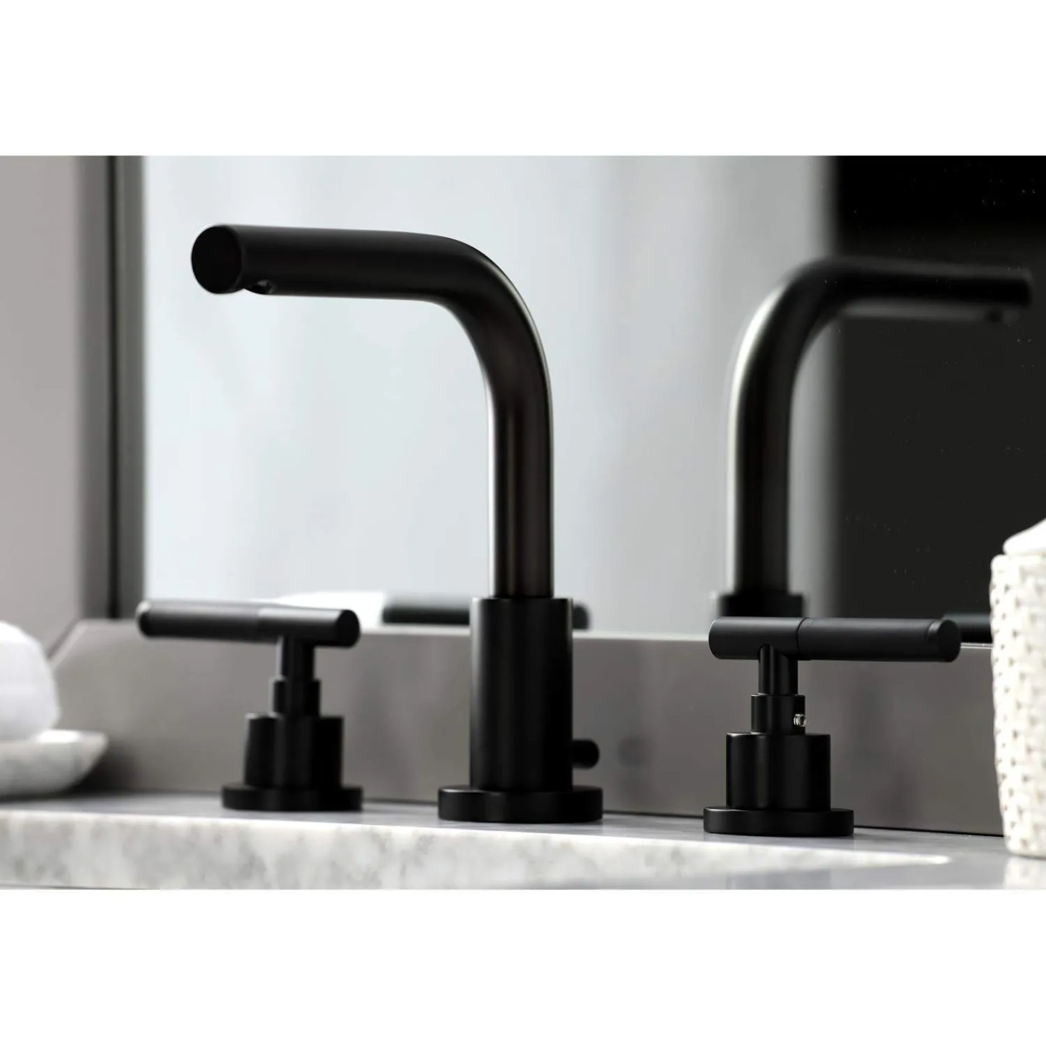 Sale Fauceture FSC895XCKL-P Kaiser Widespread Bathroom Faucet with Brass Pop-Up 8" Widespread