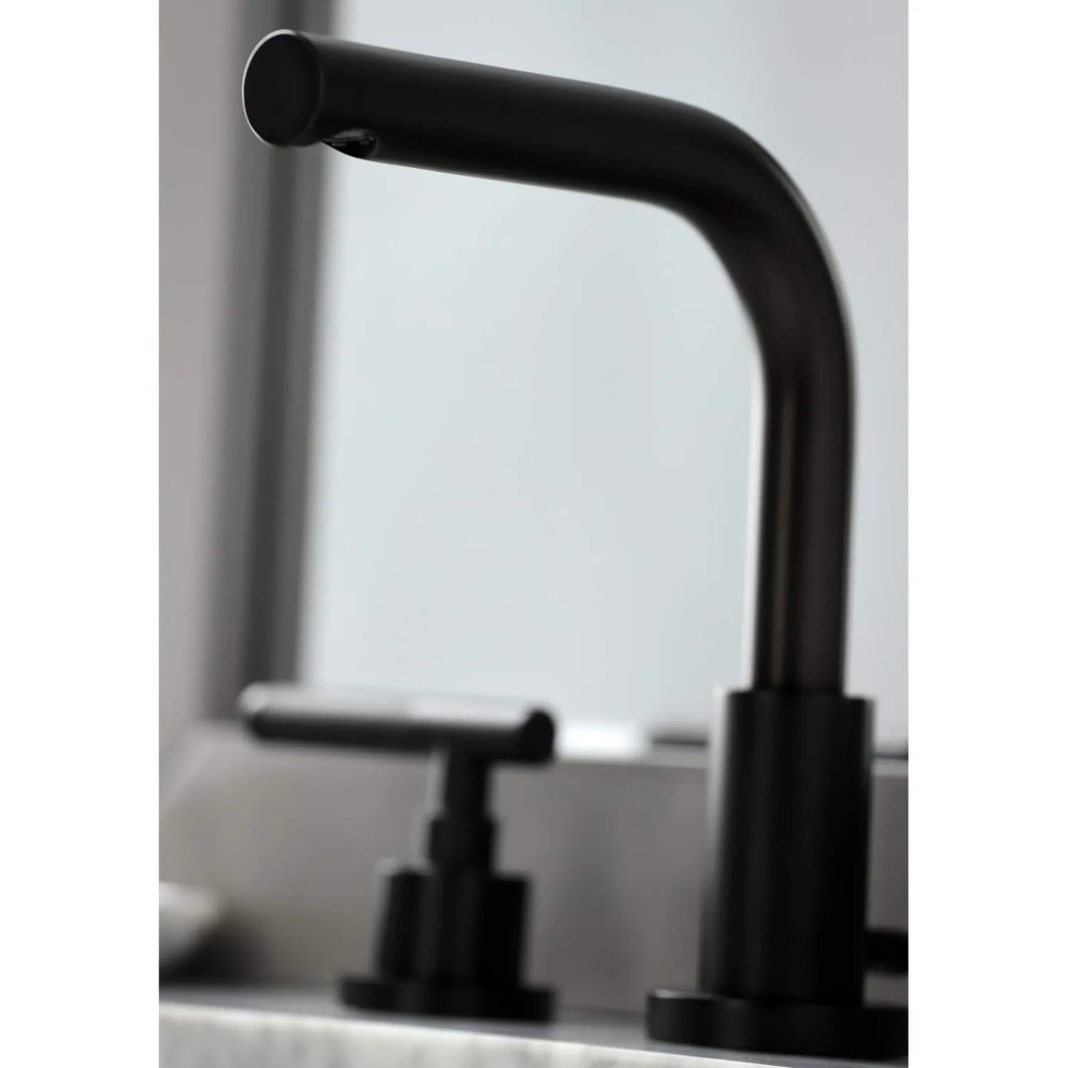 Sale Fauceture FSC895XCKL-P Kaiser Widespread Bathroom Faucet with Brass Pop-Up 8" Widespread