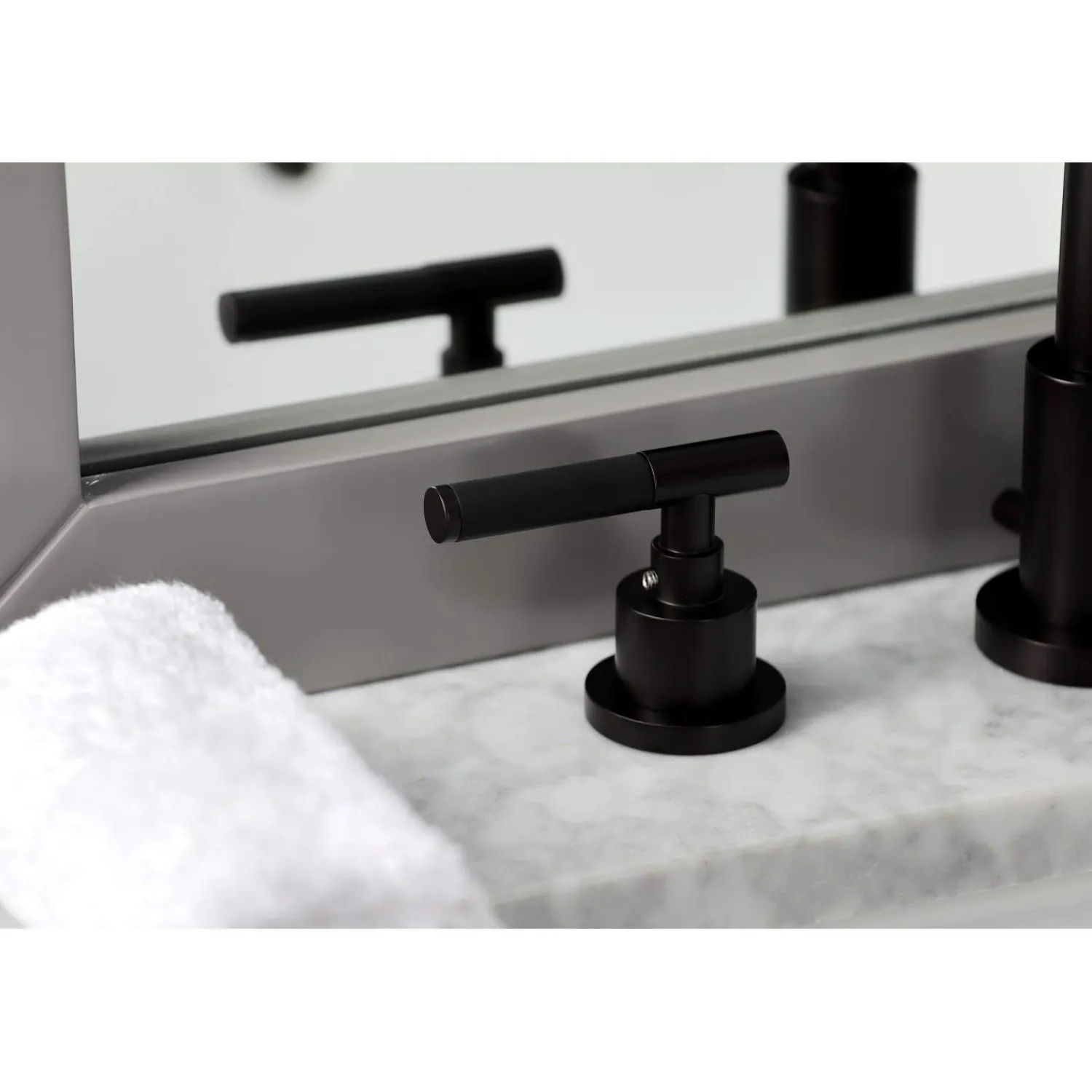 Sale Fauceture FSC895XCKL-P Kaiser Widespread Bathroom Faucet with Brass Pop-Up 8" Widespread