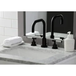 Outlet Fauceture FSC893XCKL-P Kaiser Widespread Bathroom Faucet with Brass Pop-Up 8