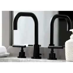 Outlet Fauceture FSC893XCKL-P Kaiser Widespread Bathroom Faucet with Brass Pop-Up 8
