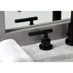 Outlet Fauceture FSC893XCKL-P Kaiser Widespread Bathroom Faucet with Brass Pop-Up 8