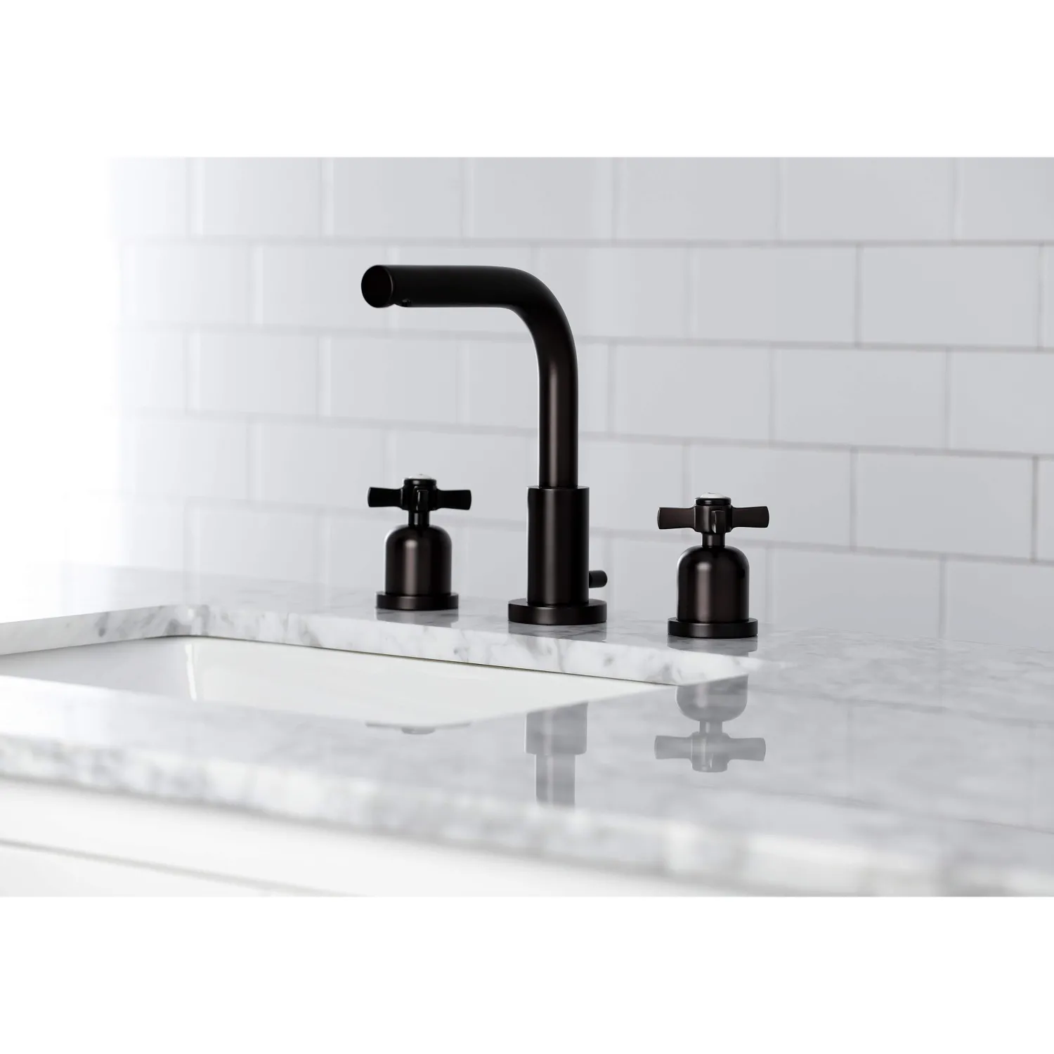Fauceture FSC895XZX-P 8 in. Widespread Bathroom Faucet 8" Widespread