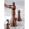 Outlet Fauceture FSC197PLAC English Classic Widespread Bathroom Faucet, Antique Copper 8" Widespread