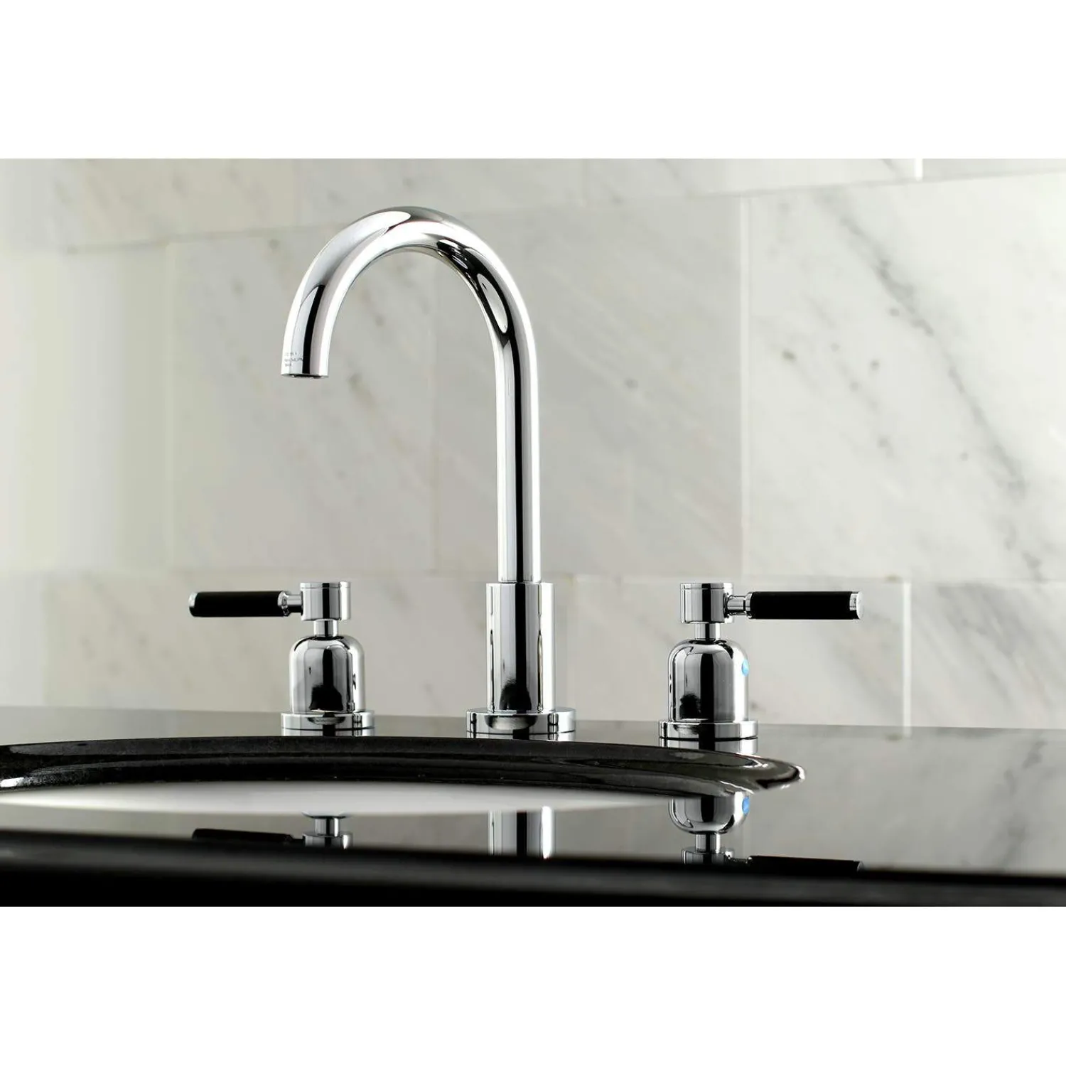 New Fauceture FSC892XDKL-P Kaiser Widespread Bathroom Faucet 8" Widespread