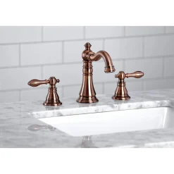 Hot Fauceture FSC197ACLAC American Classic Widespread Bathroom Faucet, Antique Copper 8