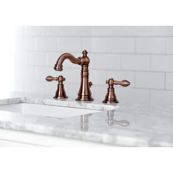 Hot Fauceture FSC197ACLAC American Classic Widespread Bathroom Faucet, Antique Copper 8