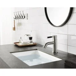 New Fauceture Kaiser Single Handle Deck Mount Bathroom Faucet Single Hole