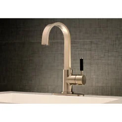 Hot Fauceture Kaiser Single-Handle Bathroom Faucet with Drain Single Hole