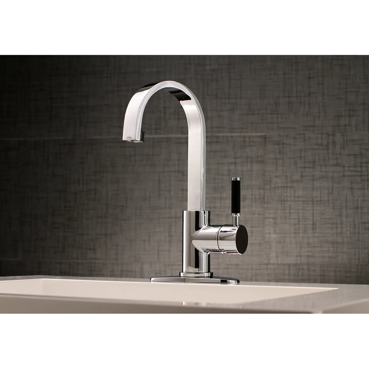 Hot Fauceture Kaiser Single-Handle Bathroom Faucet with Drain Single Hole
