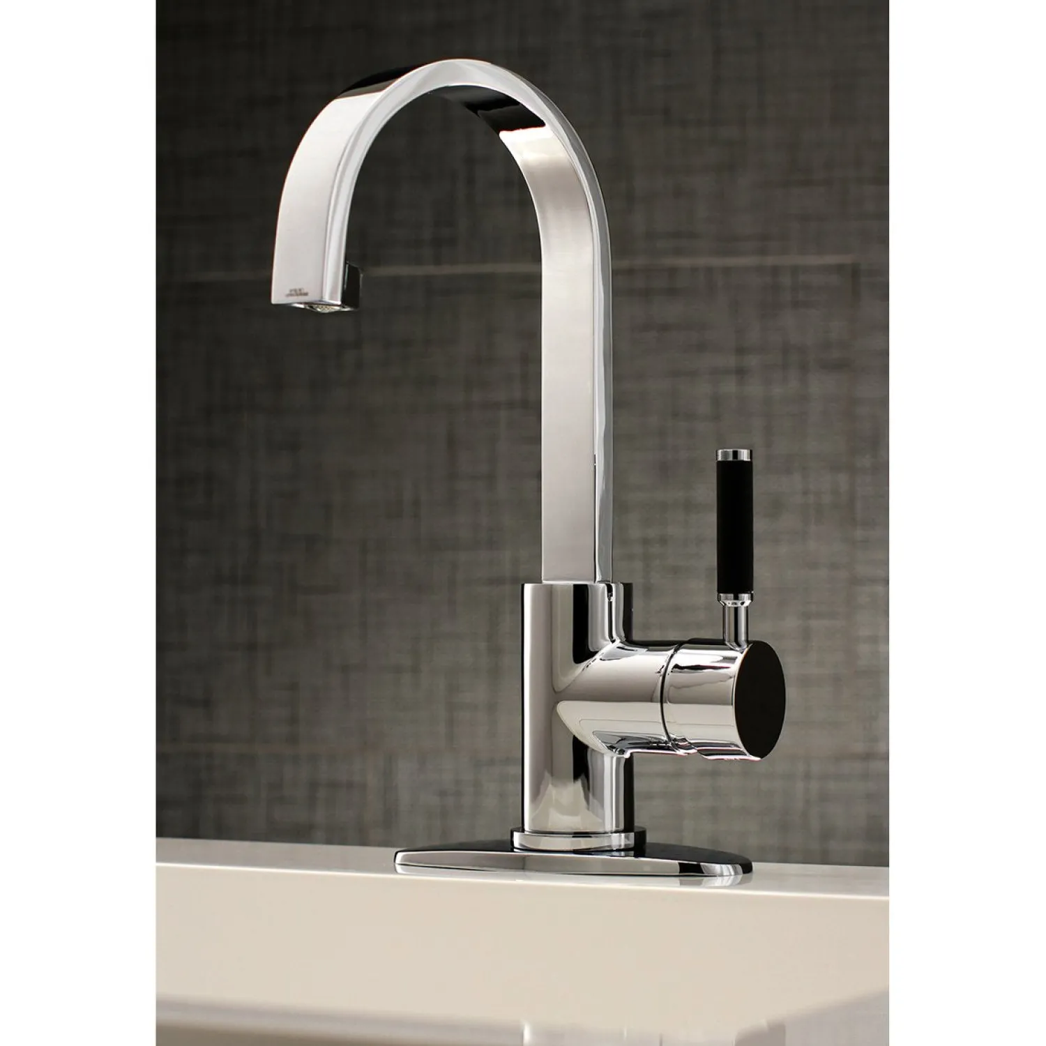 Hot Fauceture Kaiser Single-Handle Bathroom Faucet with Drain Single Hole