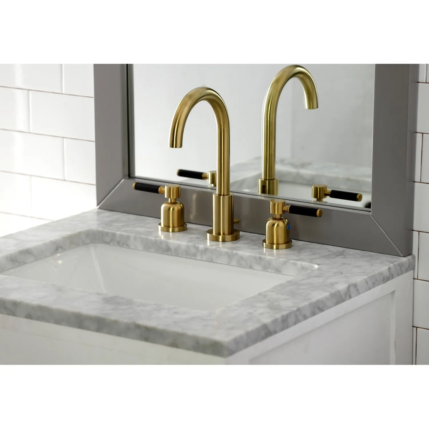 Fauceture Kaiser Widespread Bathroom Faucet 8" Widespread