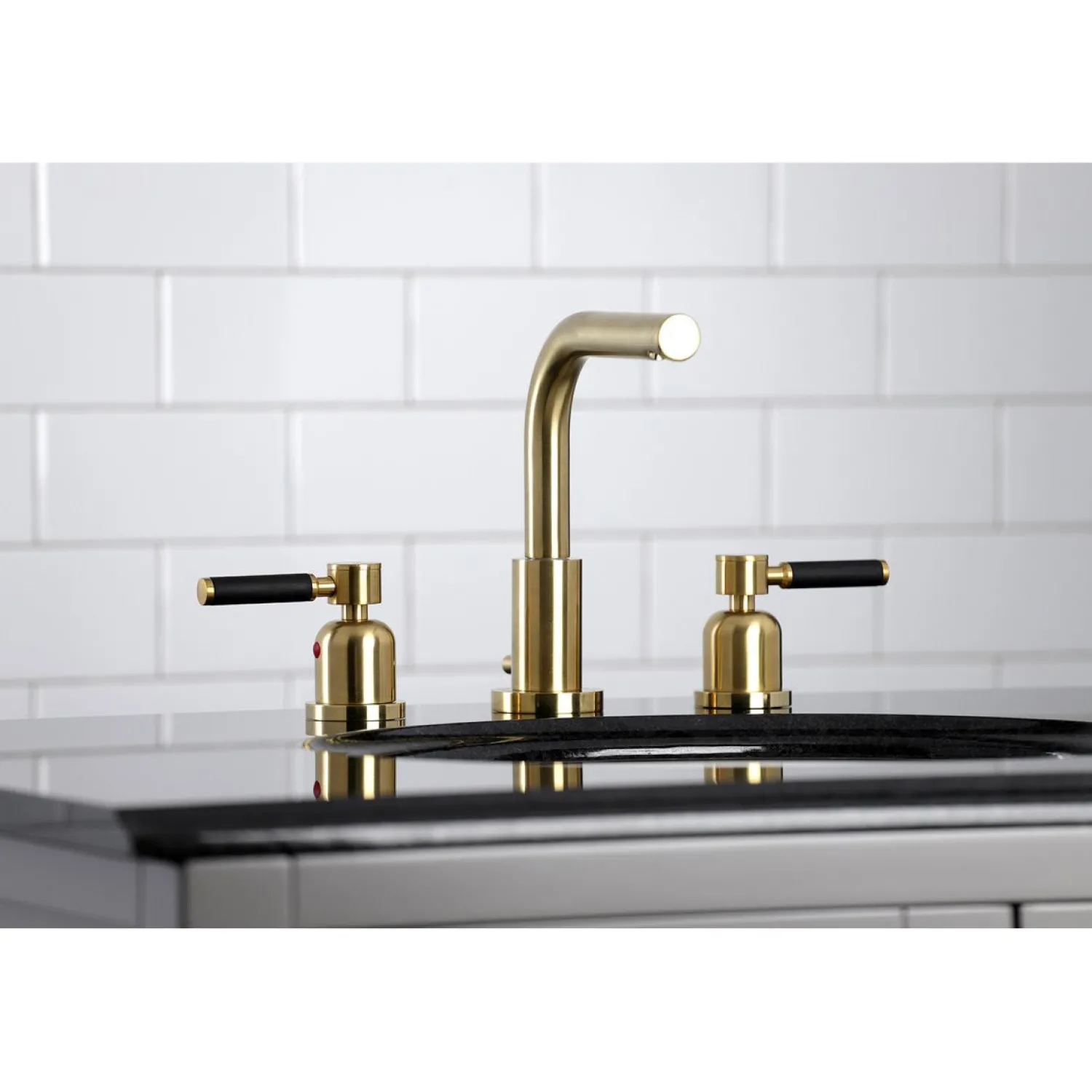 Fauceture Kaiser 8-Inch Widespread Bathroom Faucet 8" Widespread