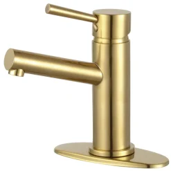 Sale Fauceture LS842XDL-P Concord Single-Handle Bathroom Faucet with Push Pop-Up Single Hole