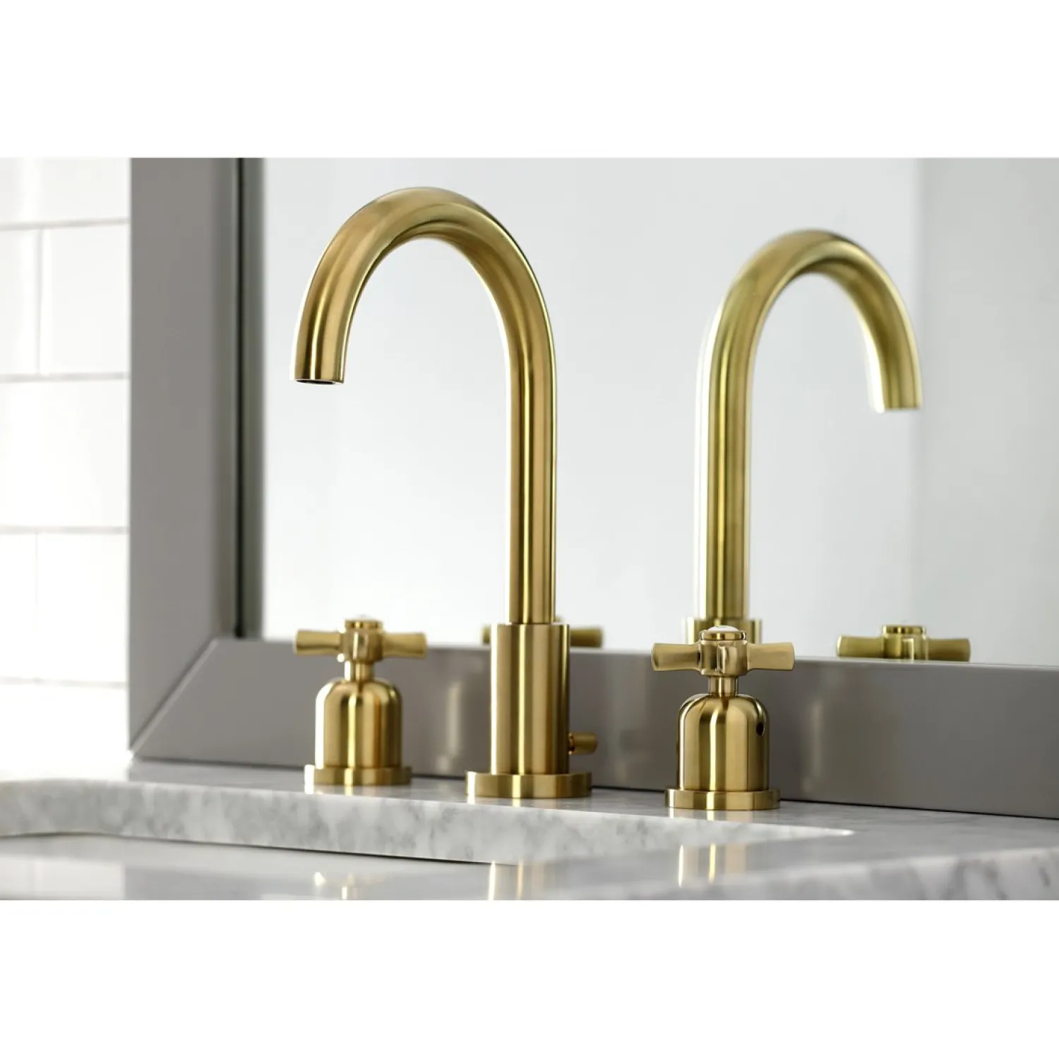 Discount Fauceture Millennium Widespread Bathroom Faucet 8" Widespread