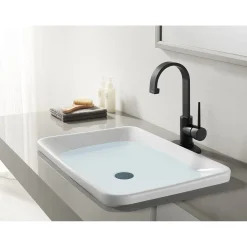 New Fauceture New York Single-Handle Bathroom Faucet Drain Single Hole