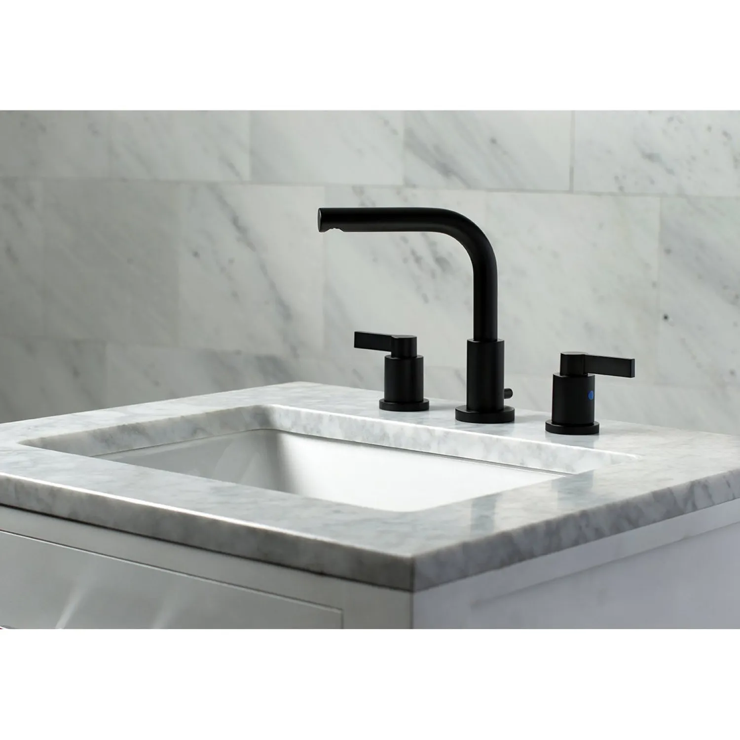 Clearance Fauceture NuvoFusion 8-Inch Widespread Bathroom Faucet 8" Widespread