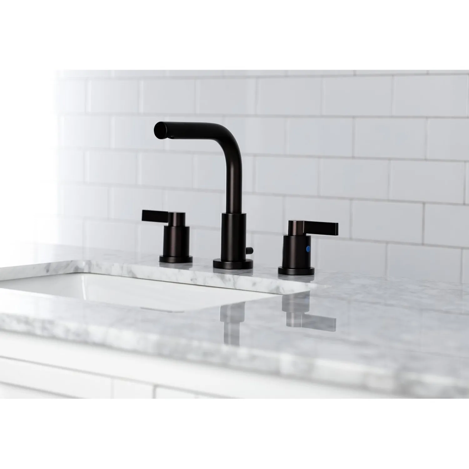 Clearance Fauceture NuvoFusion 8-Inch Widespread Bathroom Faucet 8" Widespread
