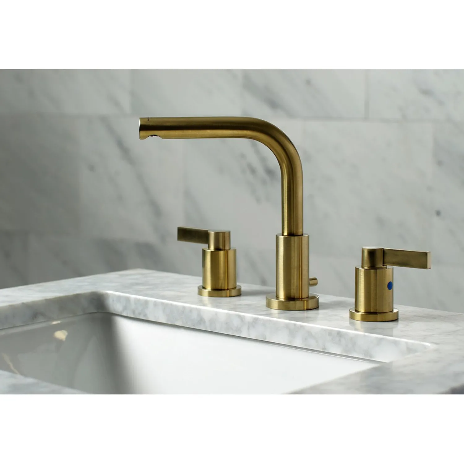 Clearance Fauceture NuvoFusion 8-Inch Widespread Bathroom Faucet 8" Widespread
