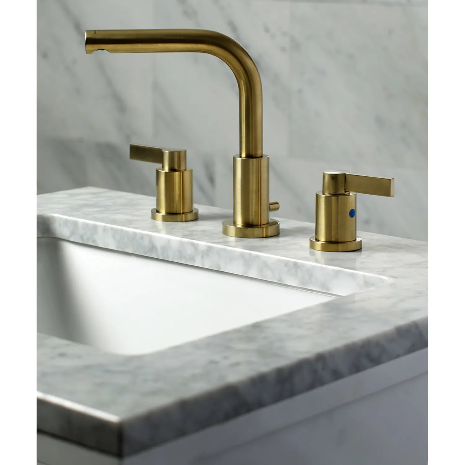 Clearance Fauceture NuvoFusion 8-Inch Widespread Bathroom Faucet 8" Widespread