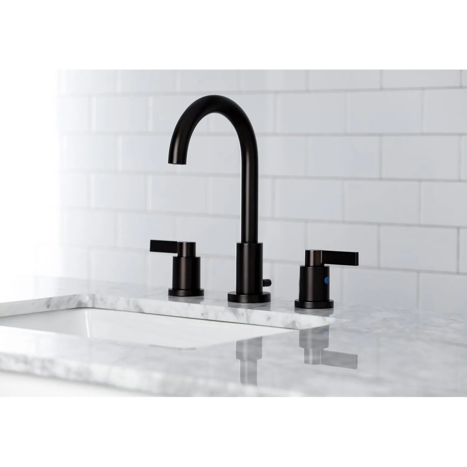 New Fauceture NuvoFusion Widespread Bathroom Faucet 8" Widespread