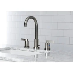 New Fauceture NuvoFusion Widespread Bathroom Faucet 8