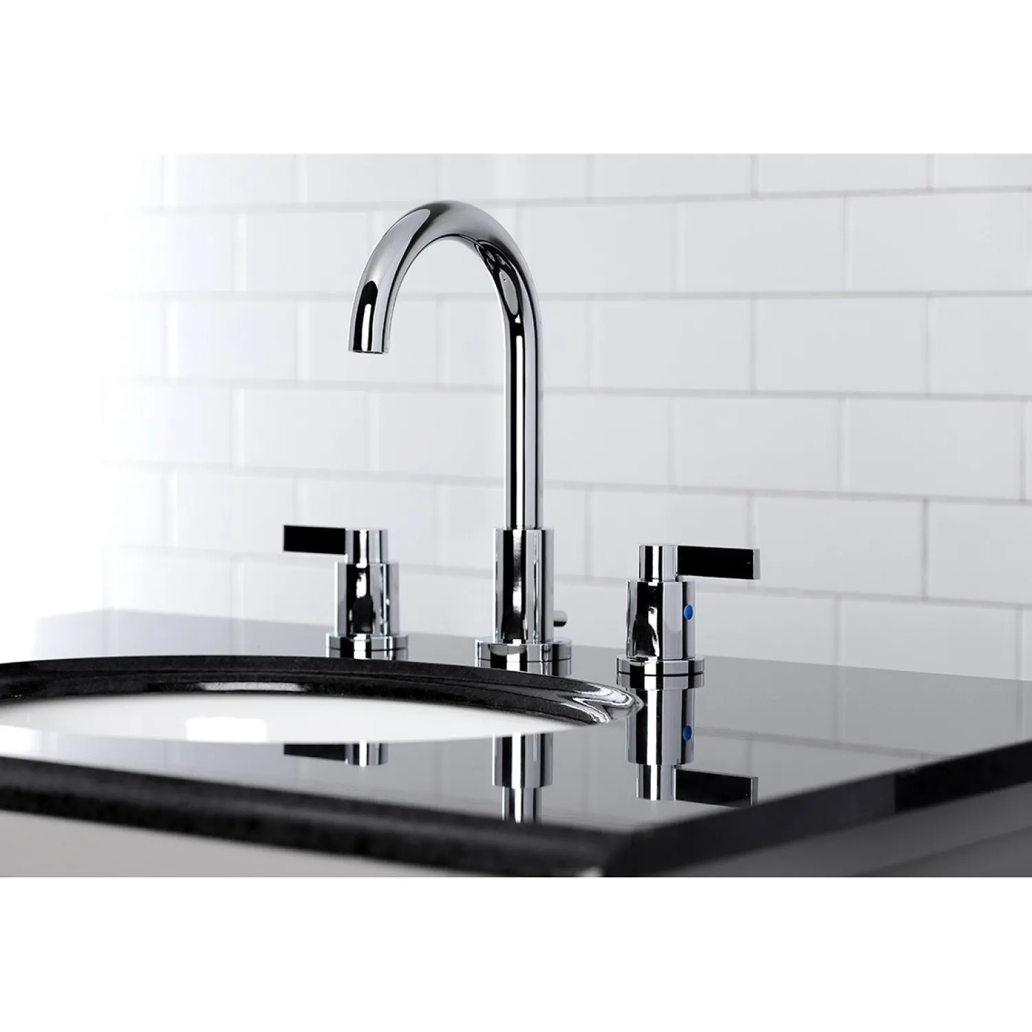 New Fauceture NuvoFusion Widespread Bathroom Faucet 8" Widespread