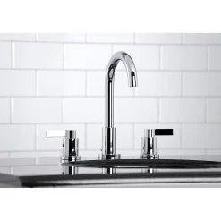 New Fauceture NuvoFusion Widespread Bathroom Faucet 8