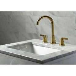 New Fauceture NuvoFusion Widespread Bathroom Faucet 8
