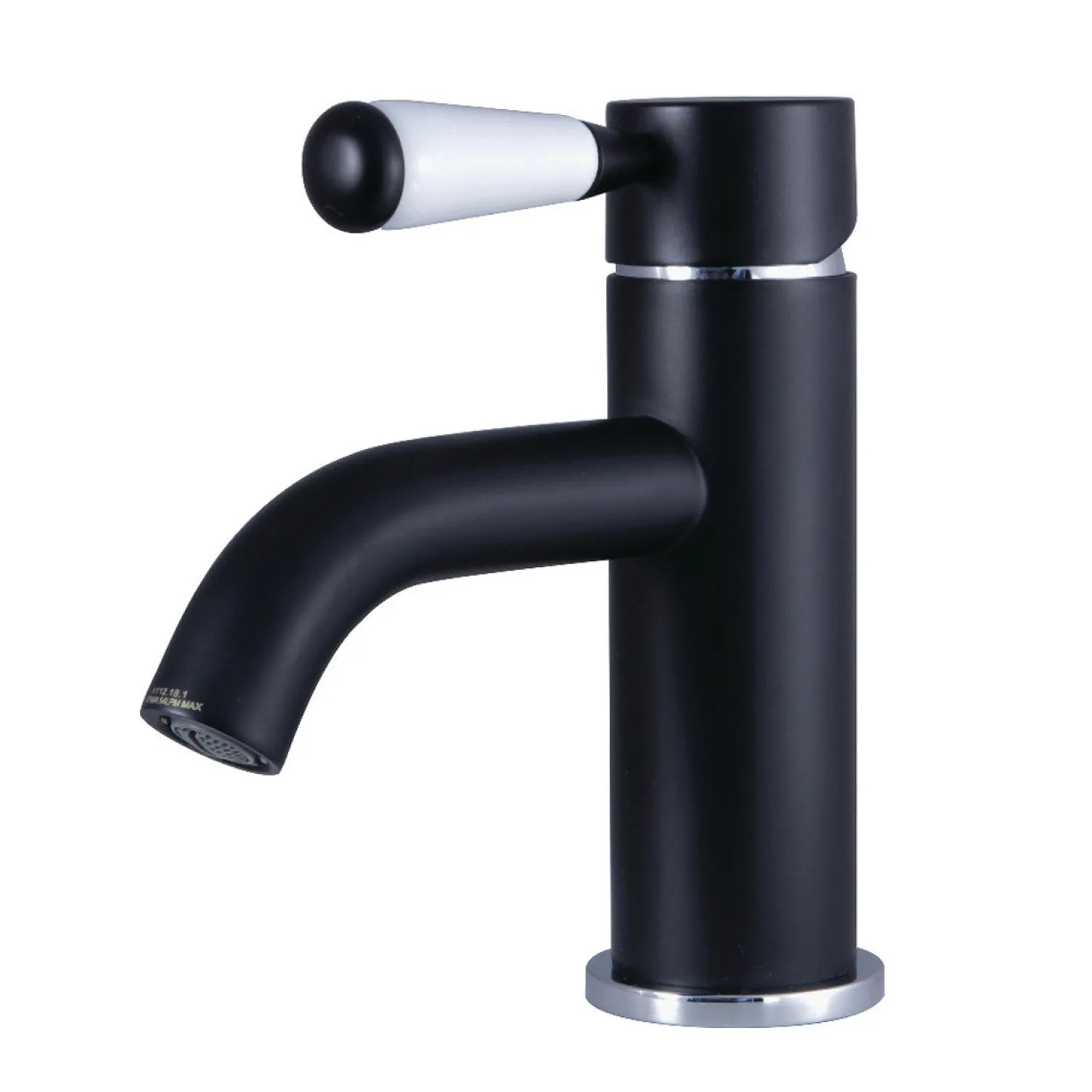Hot Fauceture Paris Single-Handle Bathroom Faucet with Drain and Deck Plate Single Hole