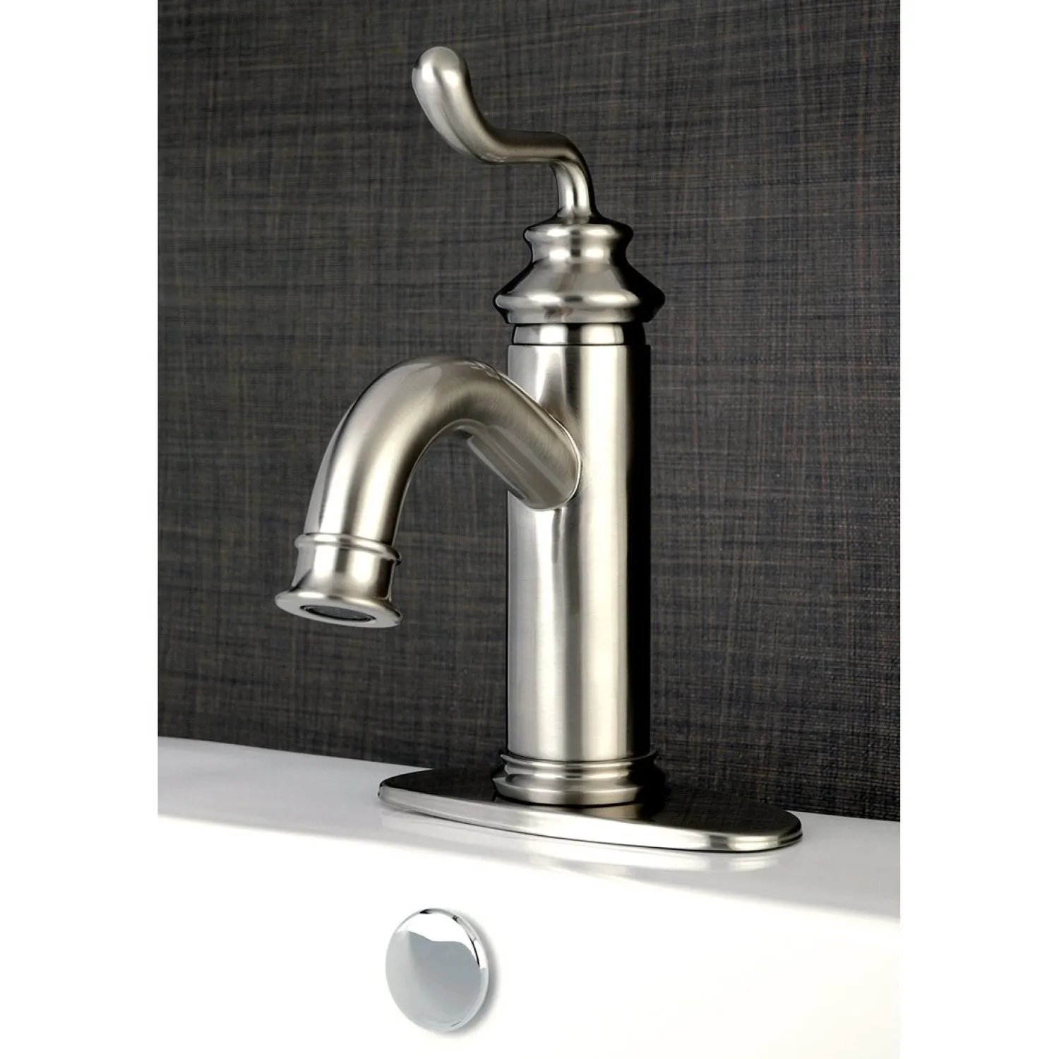 Best Fauceture Royale Single-Handle Monoblock Bathroom Faucet Single Hole