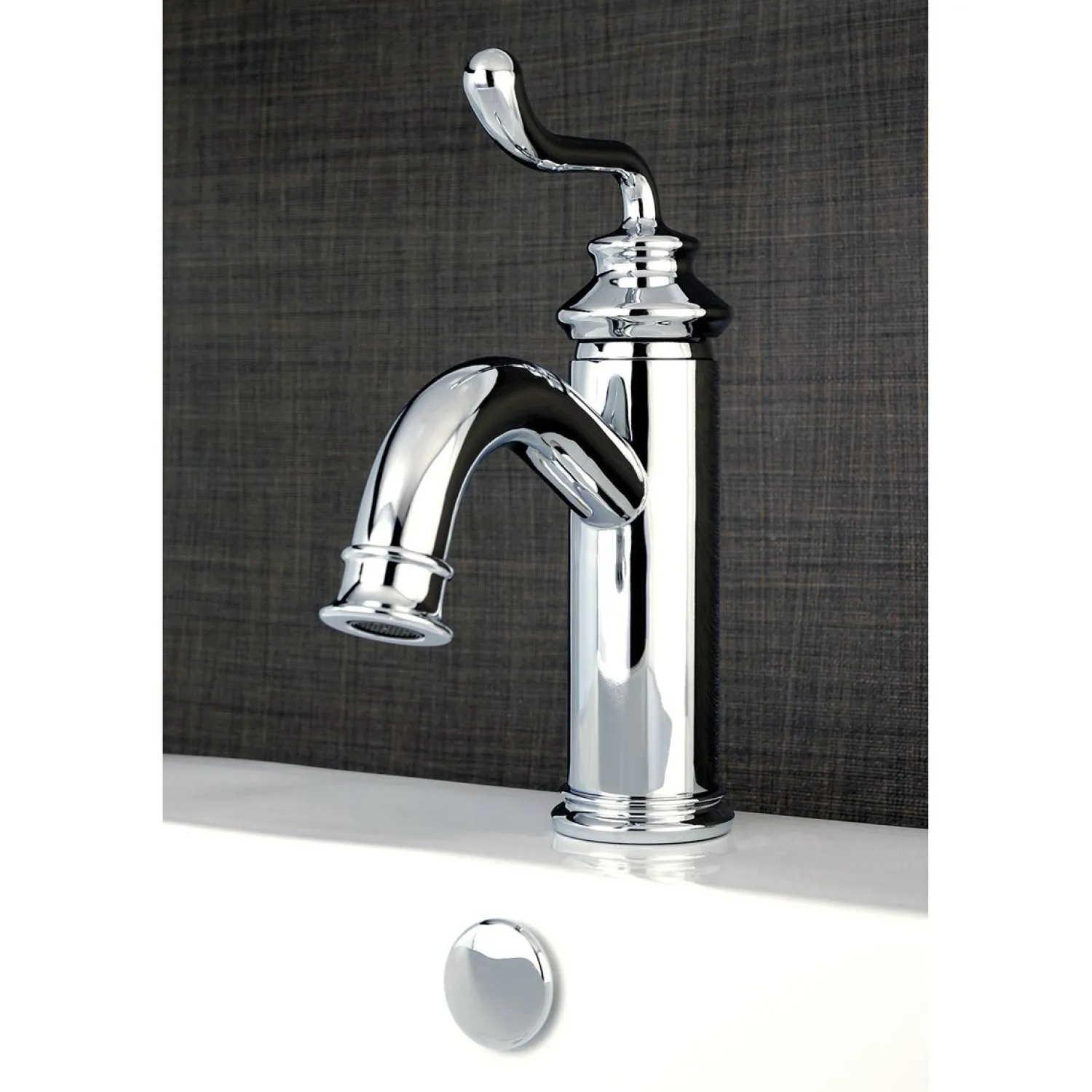 Best Fauceture Royale Single-Handle Monoblock Bathroom Faucet Single Hole