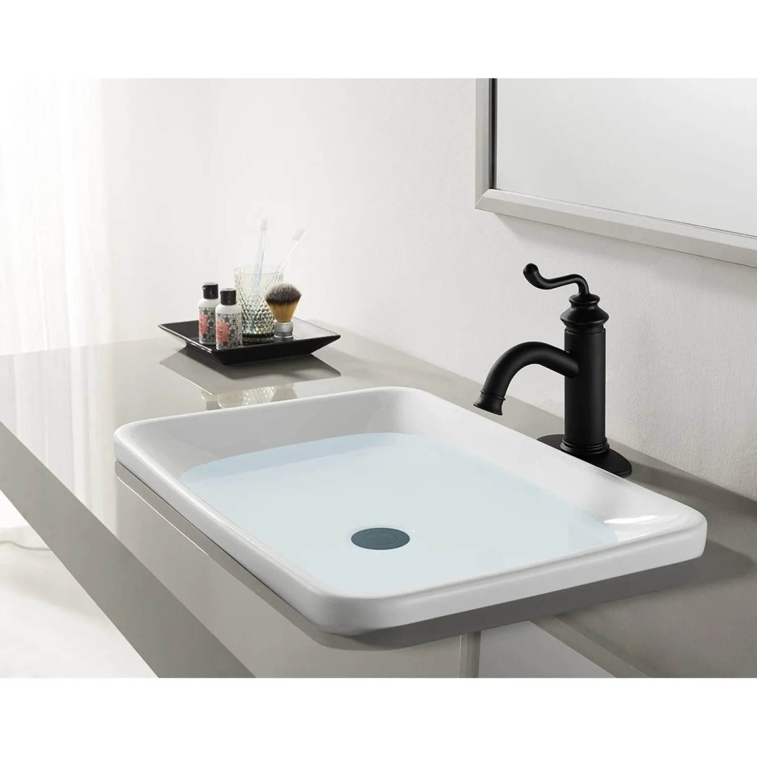 Best Fauceture Royale Single-Handle Monoblock Bathroom Faucet Single Hole