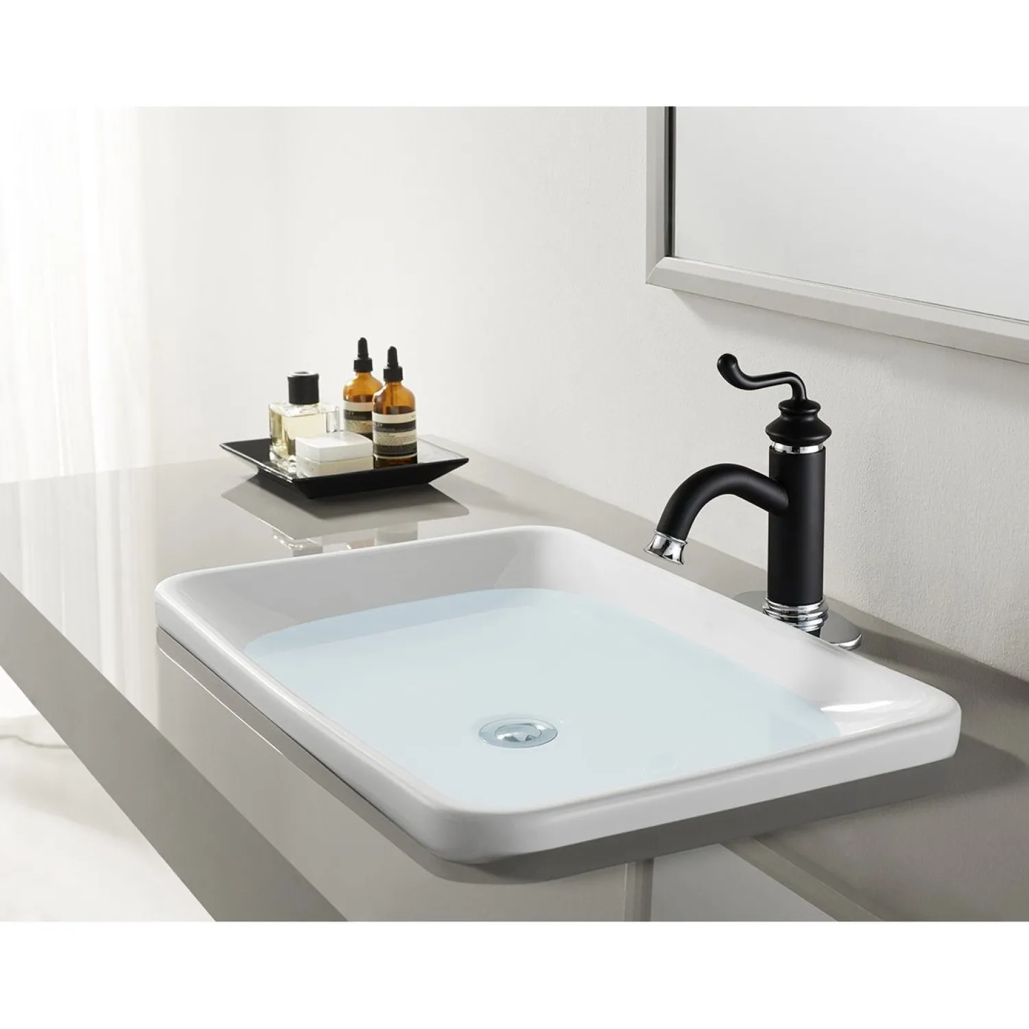 Best Fauceture Royale Single-Handle Monoblock Bathroom Faucet Single Hole