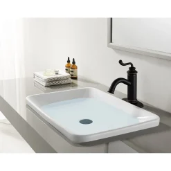 Best Fauceture Royale Single-Handle Monoblock Bathroom Faucet Single Hole