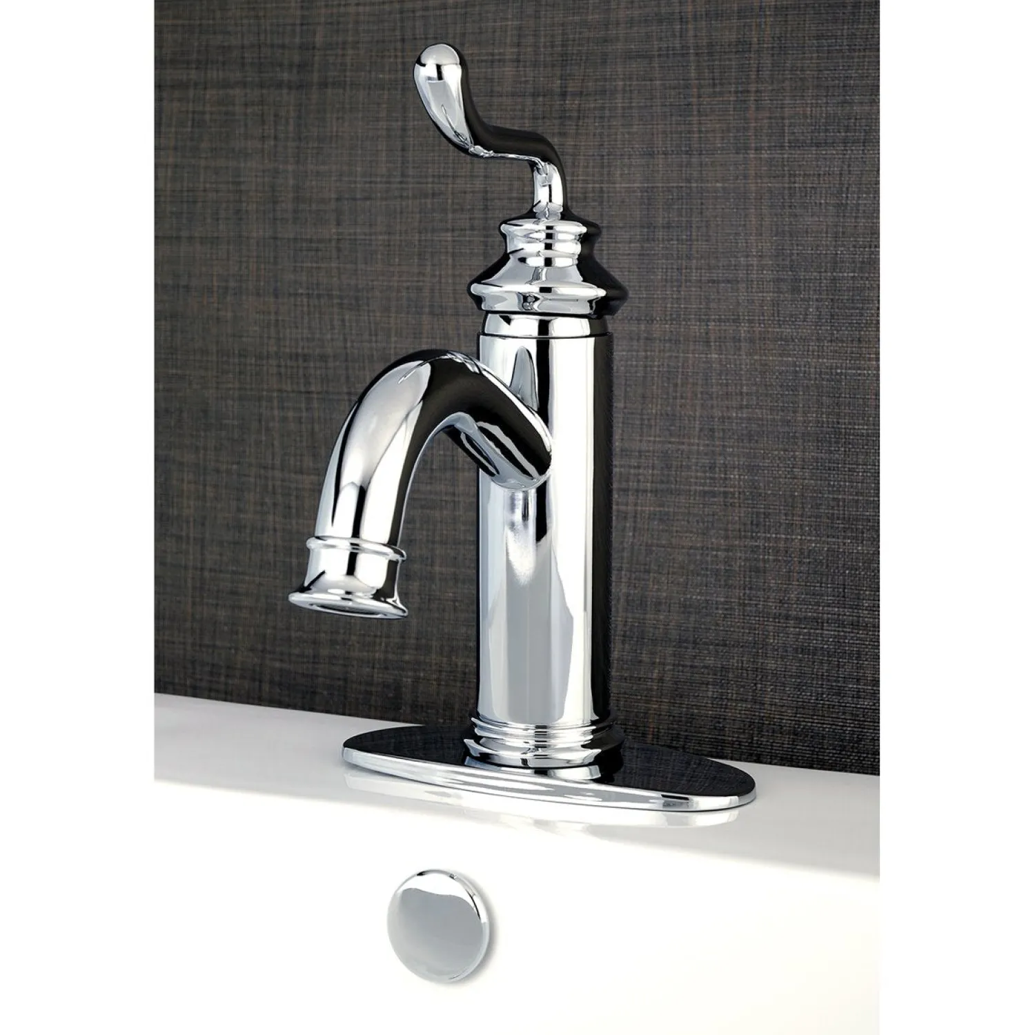Best Fauceture Royale Single-Handle Monoblock Bathroom Faucet Single Hole