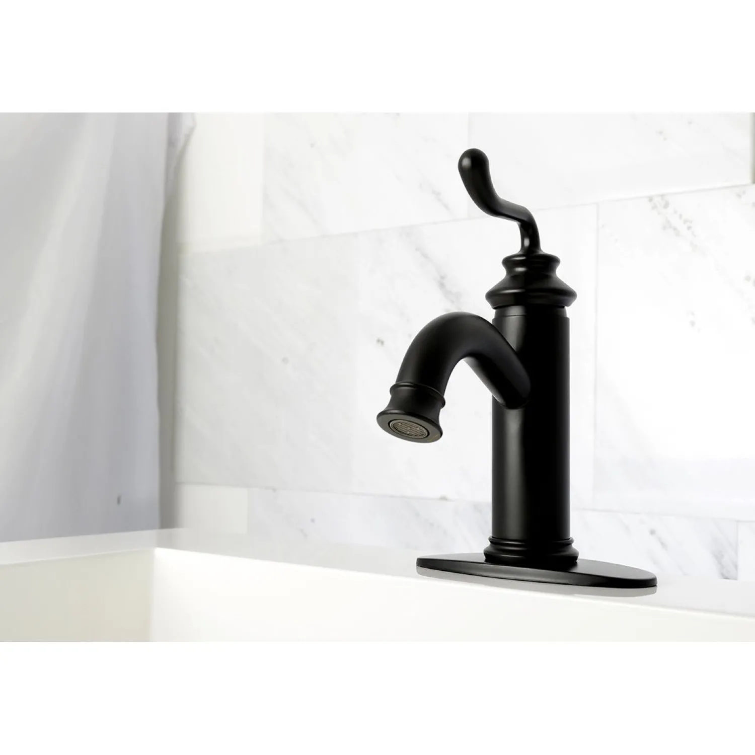Best Fauceture Royale Single-Handle Monoblock Bathroom Faucet Single Hole