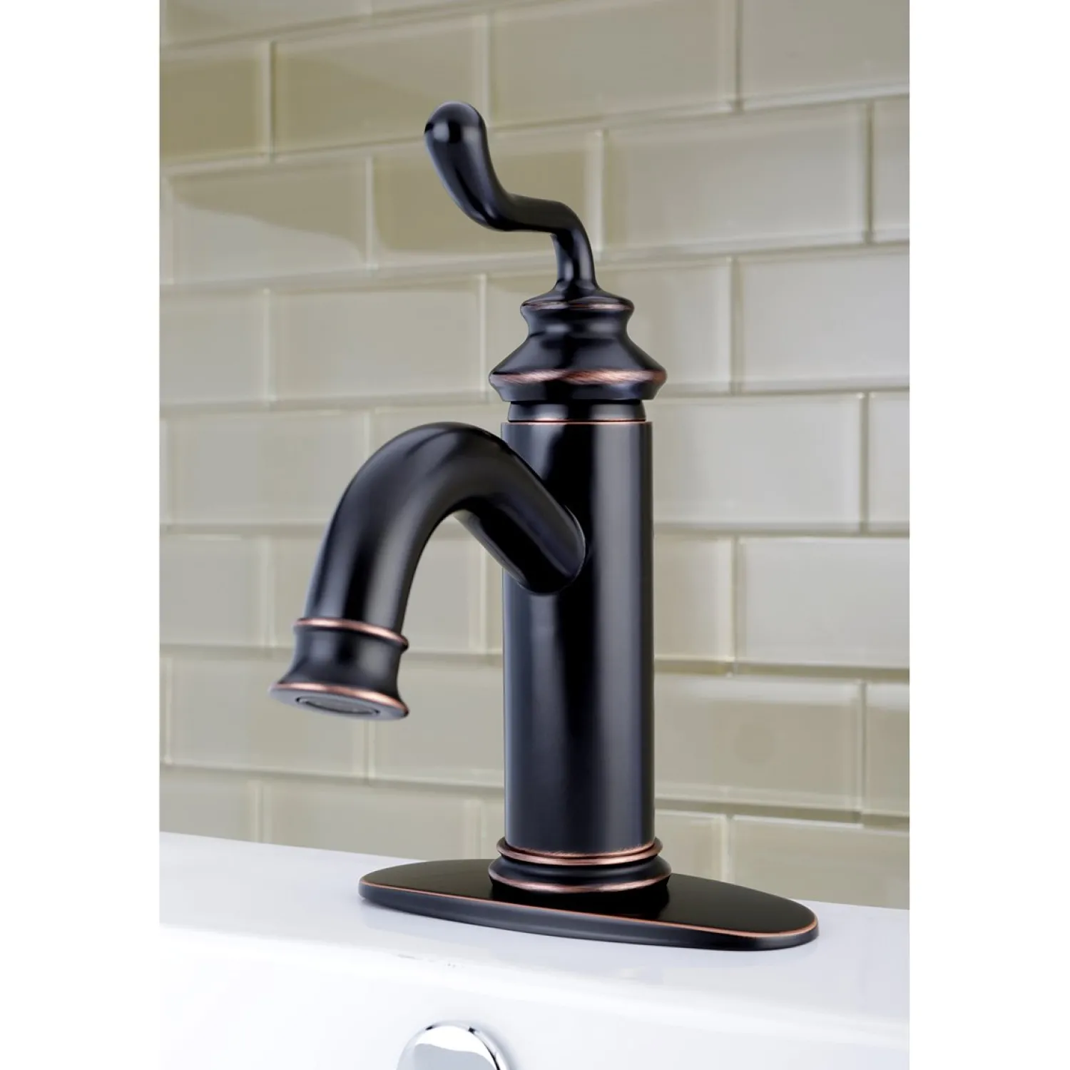 Best Fauceture Royale Single-Handle Monoblock Bathroom Faucet Single Hole