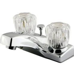 Hot FB101B 4-Inch centerset Lavatory Faucet in Polished Chrome 4" Center Set