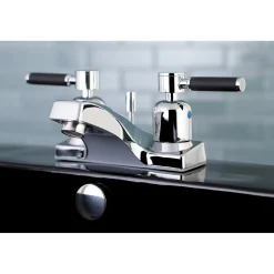 Online FB201DKL 4-Inch Centerset Bathroom Faucet in Polished Chrome 4" Center Set