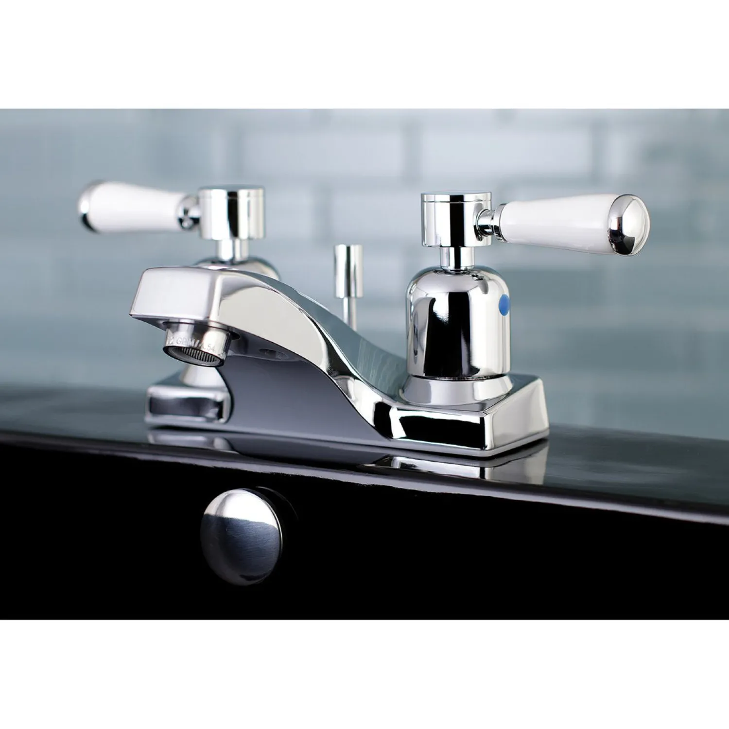 Online FB201DPL 4-Inch Centerset Bathroom Faucet in Polished Chrome 4" Center Set