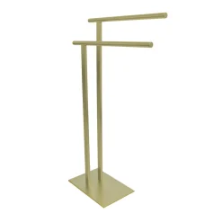 Freestanding Double Towel Rack Free-Standing Towel Racks