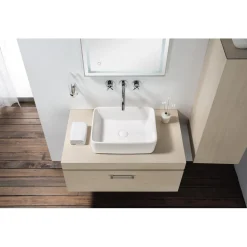 Hot French China Vessel Bathroom Sink without Overflow Hole Above Counter / Vessel Sinks