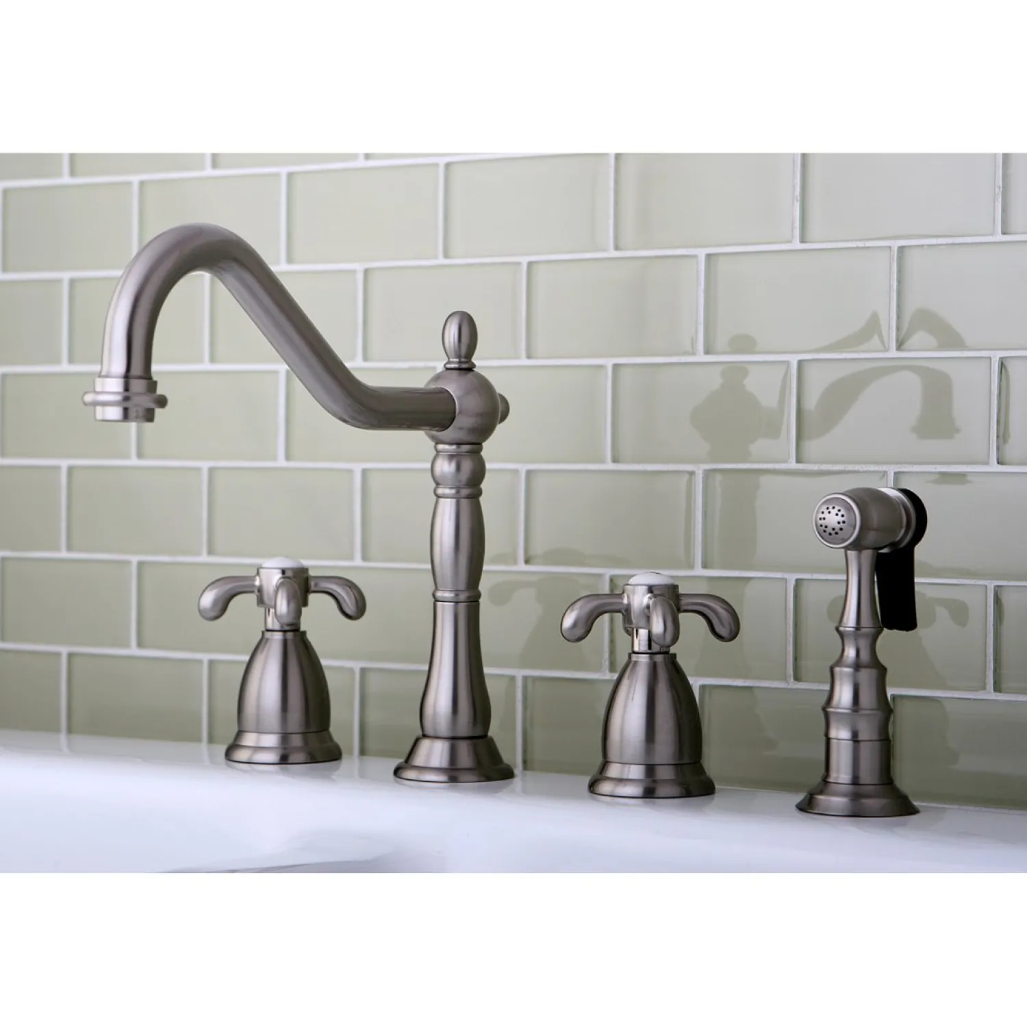 Discount French Country Widespread Kitchen Faucet Widespread Kitchen Faucets