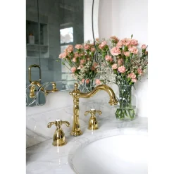 Hot French Country 8-Inch Widespread Bathroom Faucet 8