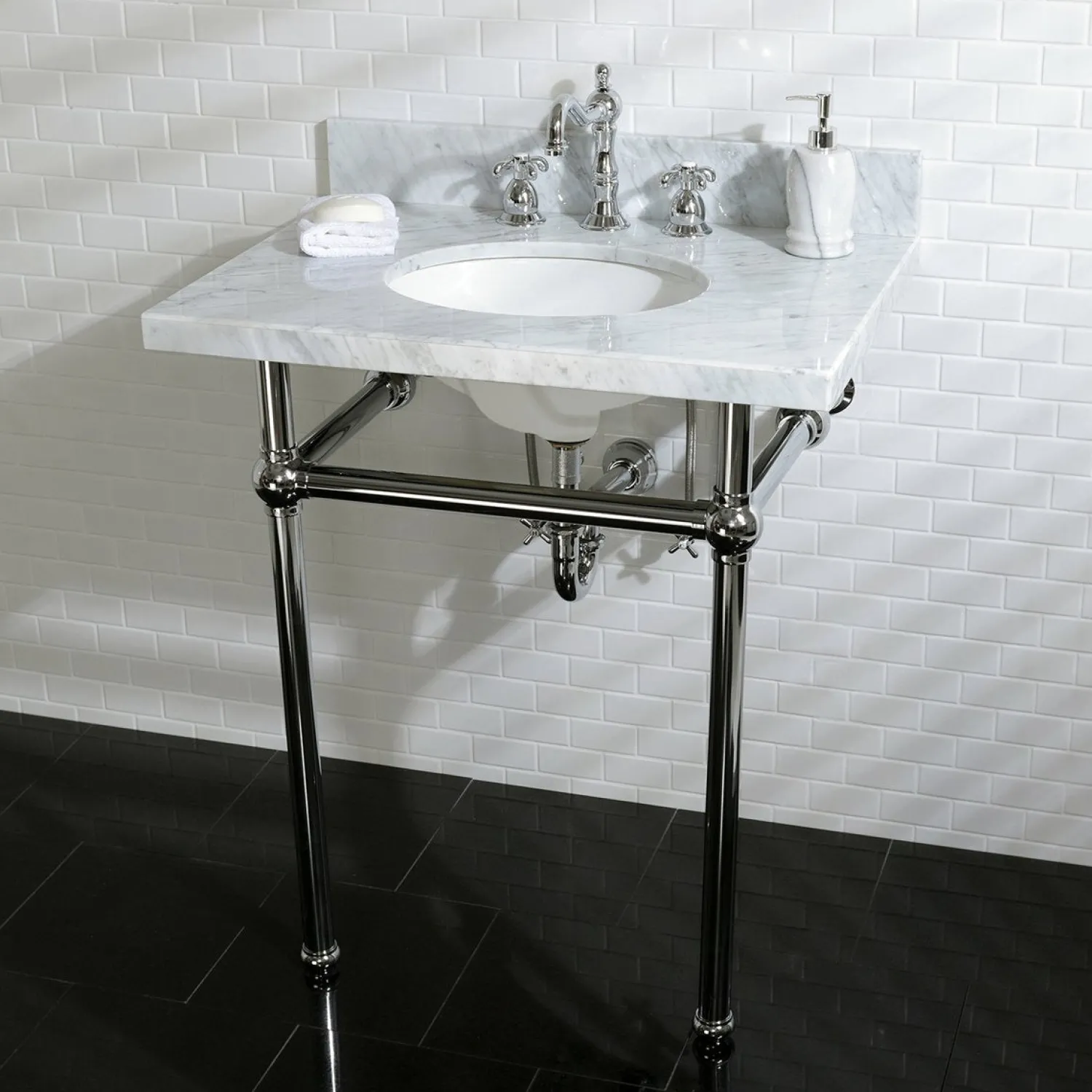 Hot French Country 3-Hole 8-Inch Widespread Bathroom Faucet 8" Widespread